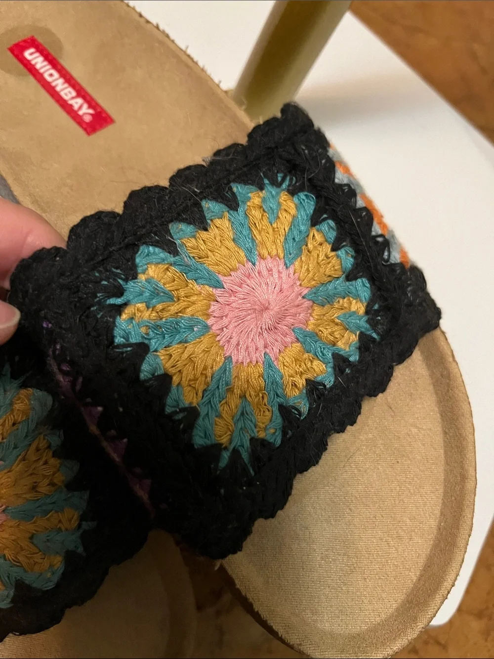 Mojo Crocheted Sandal UnionBay NEW Sz 8 Womens